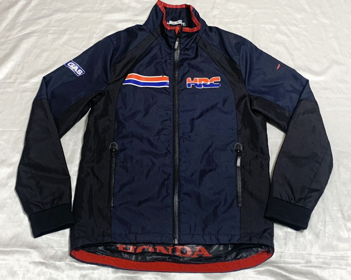 ガスホンダ GASHONDA公式ジャケット ネイビー HRCレーシング ガスホンダ GASHONDA公式ジャケット ネイビー HRCレーシング