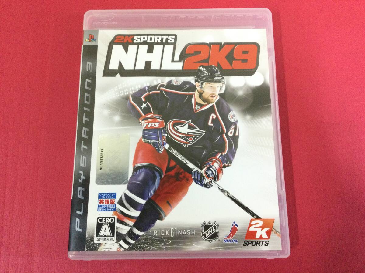 【F8804/60/0】PS3ソフト★2K SPORTS NHL 2K9★アイスホッケーゲーム★PlayStation3★プレイステーション3★プレステ3★_画像1