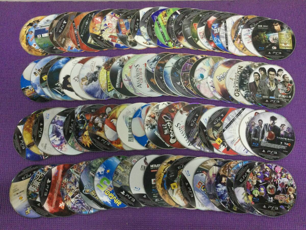 [GF8844/80/0] Junk * attention ) disk only * all sorts game soft * total 545 sheets rom and rear (before and after) * summarize * large amount * set * PlayStation series *PS4*PS3*PS2*Wii