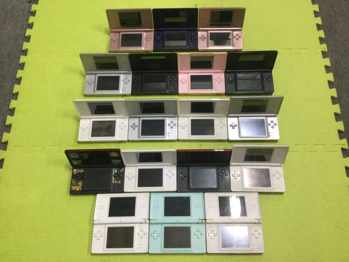 【返品?交換対象商品】 【GN5255/60/0】ジャンク★ニンテンドーDS Lite本体★計18台★本体★大量★まとめ★セット★任天堂★NINTENDO★ゲーム機★ DS Lite