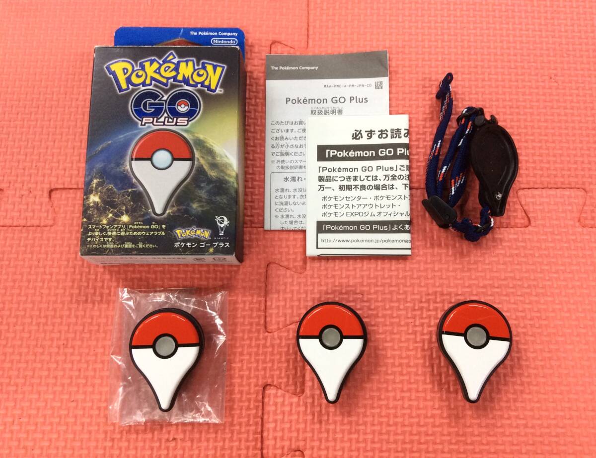 [GM4310/60/0] не перемещение .. Junk *Pokemon GO Plus 3 позиций комплект * Pocket Monster * Pokemon GO+* Pokemon GO плюс *pokeGO* с руководством пользователя *