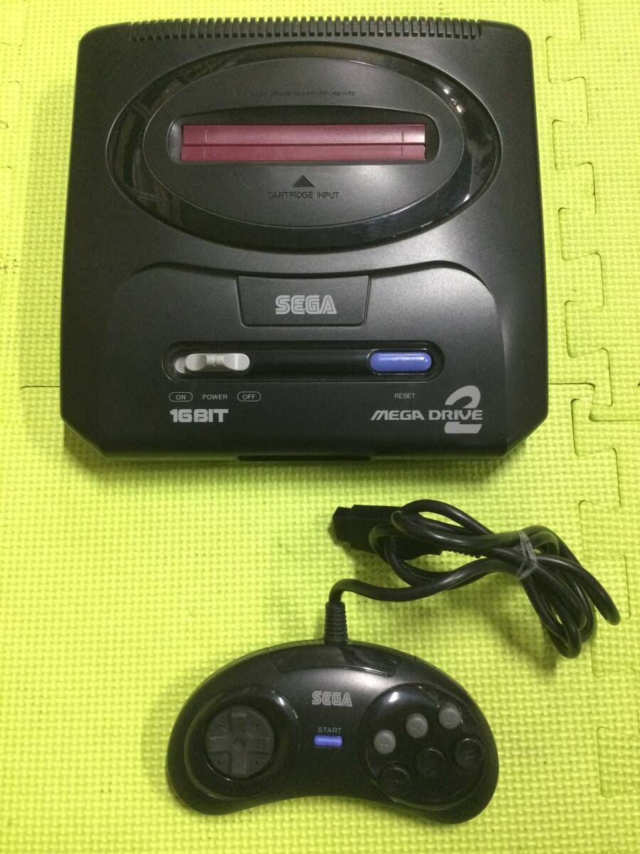 【GN5161/100/0】ジャンク★SEGA メガドライブ2 本体セット★MEGA DRIVE2★セガ★16-BIT★ゲーム機★レトロゲーム★コントロールパッド★の画像5