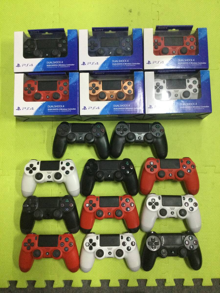 【楽天スーパーセール】 【GN5260/100/0】ジャンク★PS4★デュアルショック4★コントローラー17個★DUALSHOCK4★プレステ4★Playstation4★大量★まとめ★セット★ アクセサリ、周辺機器