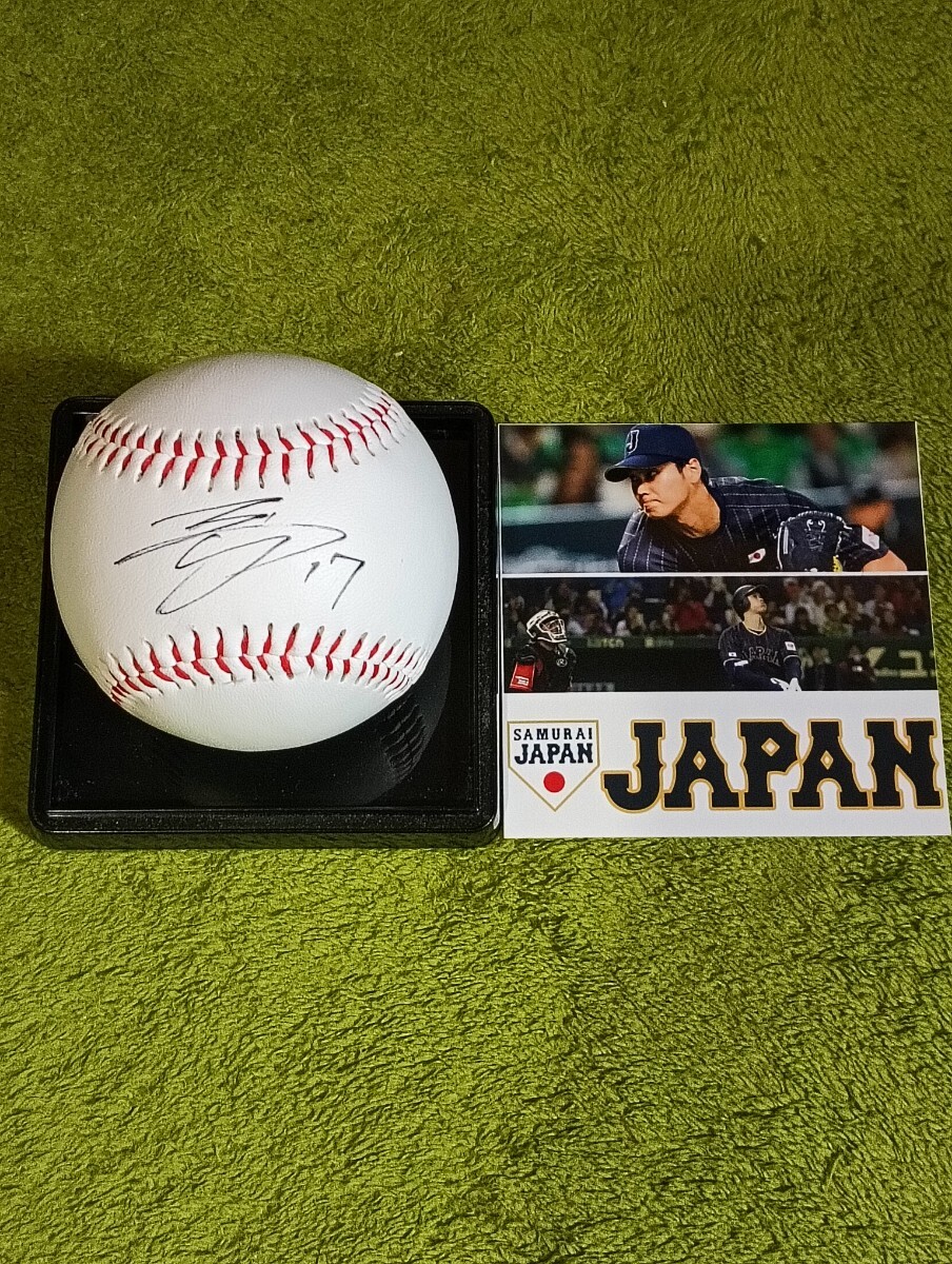2023 World Baseball Classic MLBdoja-s samurai Japan large . sho flat player autograph autograph ball WBC③