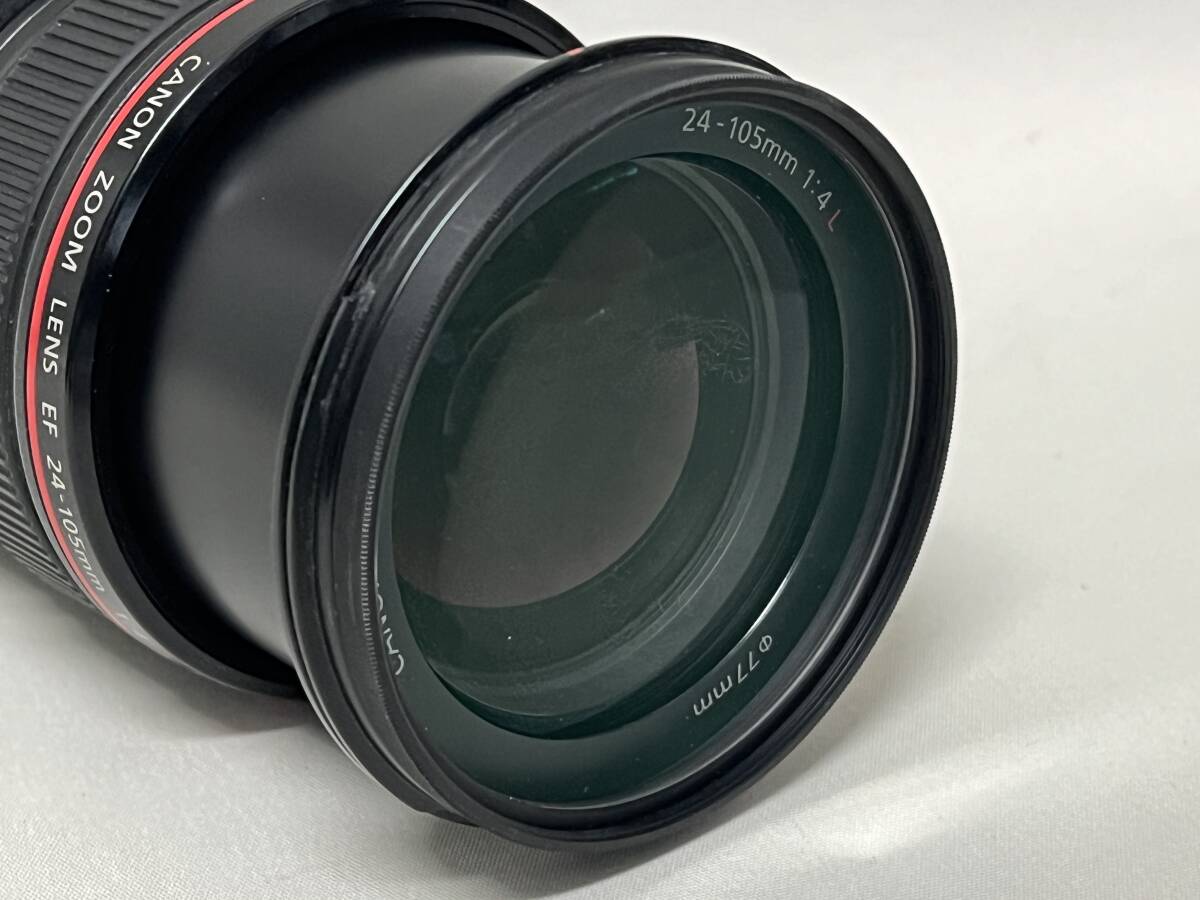 ◆64-20 【動作良好】Cannon キャノン 望遠ズームレンズ EF24-105mm F4L IS USM_画像4