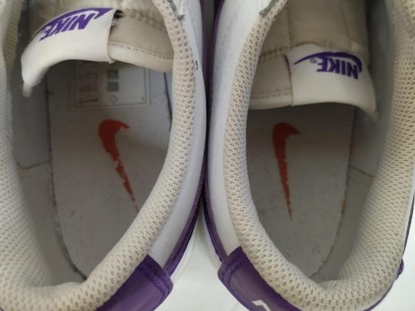 ★41　Nike Blazer Low Leather White Purple ナイキ ブレーザー ロー レザー ホワイト パープル_画像6