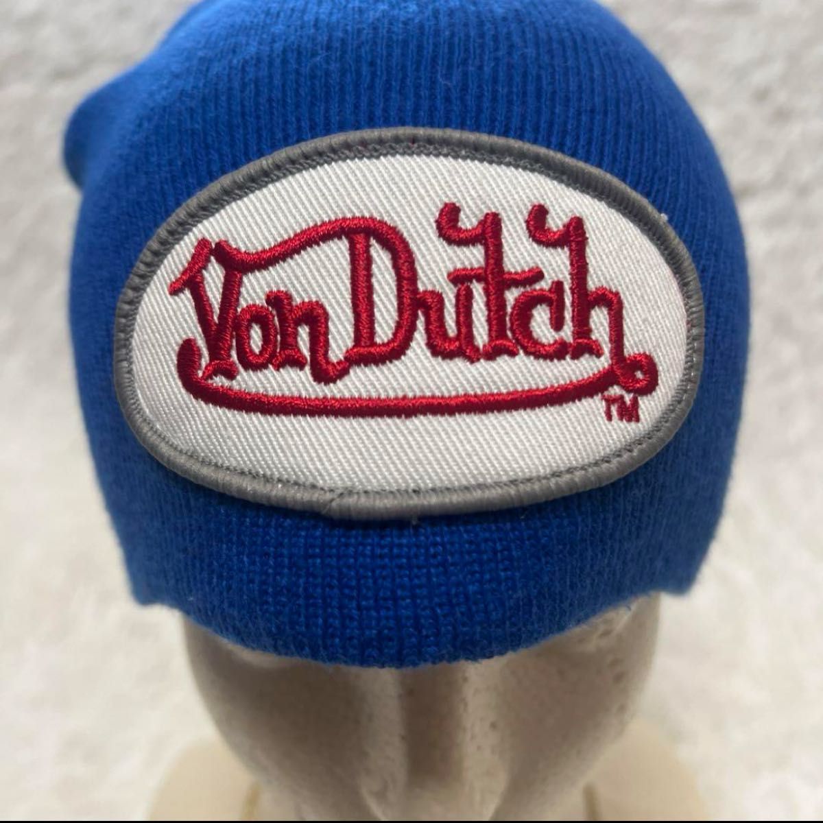 美品　90s  Vondutch ボンダッチ ビーニー ニット帽 ニットキャップ