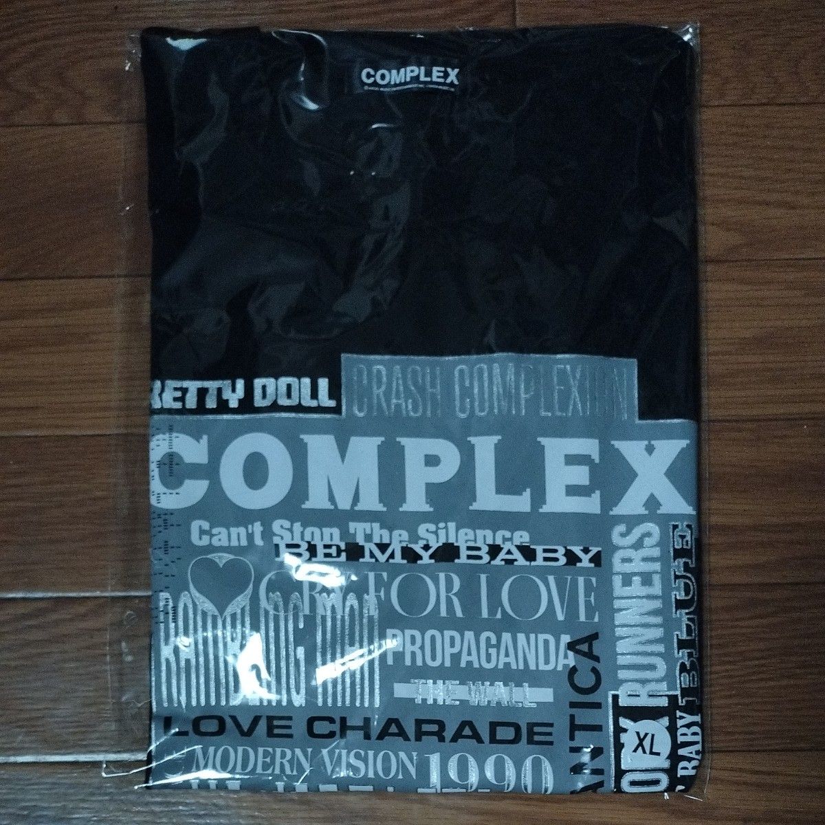 COMPLEX サイズXL ソングリスト Ｔシャツ SONGLIST ティーシャツ 日本一心  東京ドーム コンプレックス グッズ