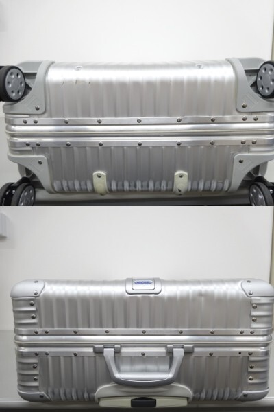 RIMOWA リモワ TOPAS トパーズ 104L 4輪 932.77 大型 キャリーケース スーツケース シルバー アルミ 大容量 TASロック_画像4