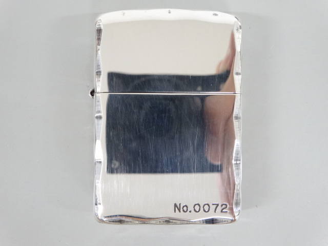 2013年製 ZIPPO ジッポ ARMOR アーマー サイド アラベスク 唐草 5面加工 シルバー 銀 オイル ライター USA_画像2