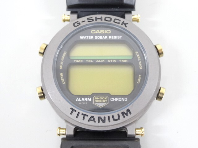 ジャンク CASIO カシオ G-SHOCK Gショック MR-G MRG-1 TITANIUM チタニウム 20BAR デジタル クォーツ 腕時計_画像2