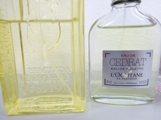 4 point set together L\'OCCITANE L'Occitane citrus va-bena150ml Magno rear & mules 75ml Ced la50ml other perfume fragrance 