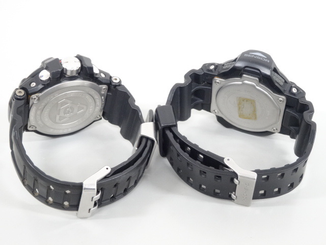 ジャンク 2点セット まとめて CASIO カシオ G-SHOCK Gショック スカイコックピット GW-A1000 タフソーラー GDF-100 クオーツ 腕時計の画像8