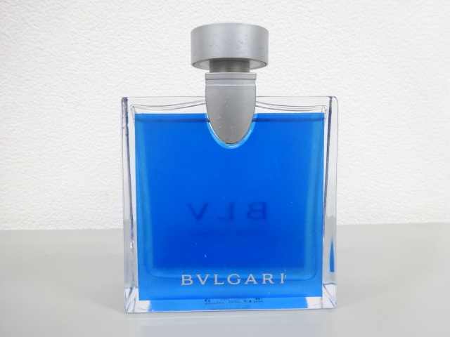 残量9割程度 BVLGARI ブルガリ BLV POUR HOMME ブルー プールオム 100ml オードトワレ EDT 香水 フレグランス_画像2