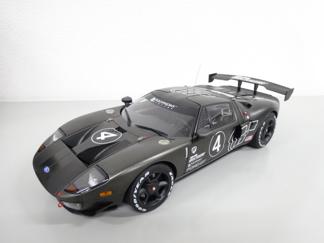 新品 未使用品 AUTO art MILLENNIUM オートアート ミレニアム Ford GT LM Spec Ⅱ Test Car フォード ミニカー 1:18 ブラック 黒_画像2