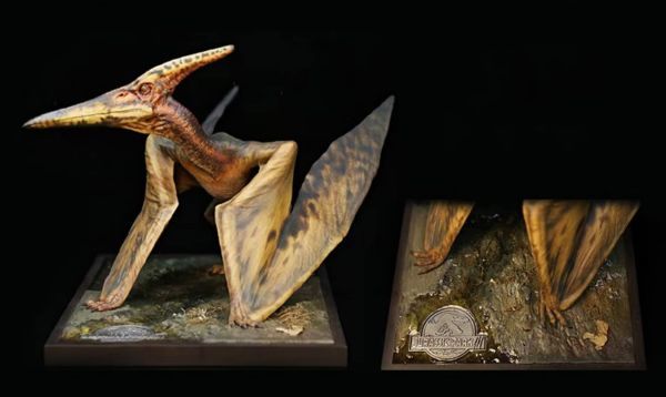 DINO DREAM 1/15 サイズ プテラノドン 翼竜 恐竜 24.4cm級 フィギュア 樹脂 プラモデル 大人のおもちゃ 模型 スタチュー 完成品 台座付き_画像7