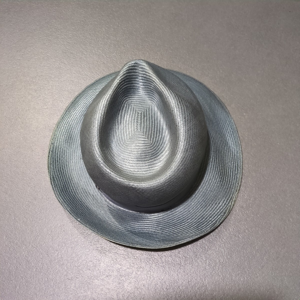 ボルサリーノ Borsalino　パナマハット ハット 帽子 中折れハット 麦わら帽 60cm 7 3/8 _画像4