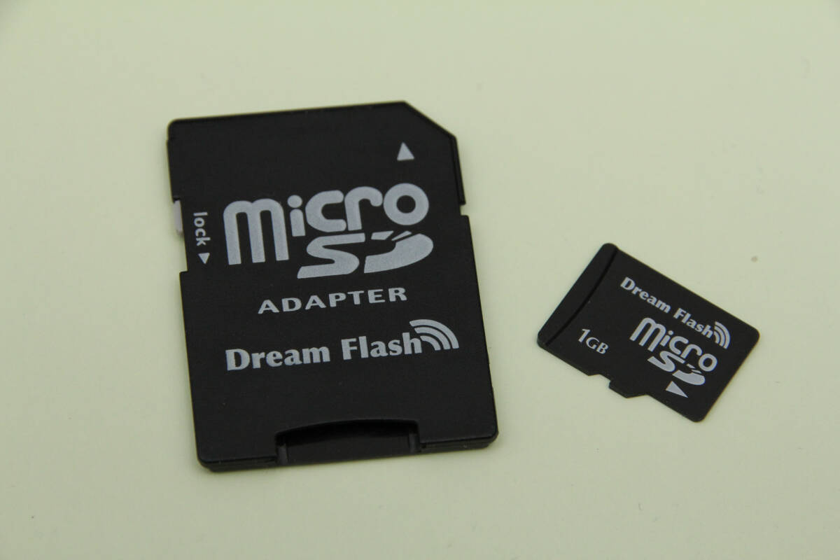 1GB microSD card Dream Flash *SD adaptor attaching *