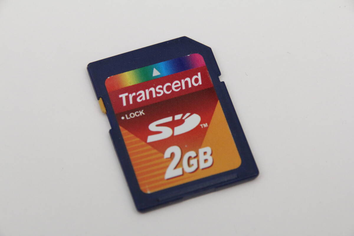 2GB SDカード　Transcend トランセンド_画像1