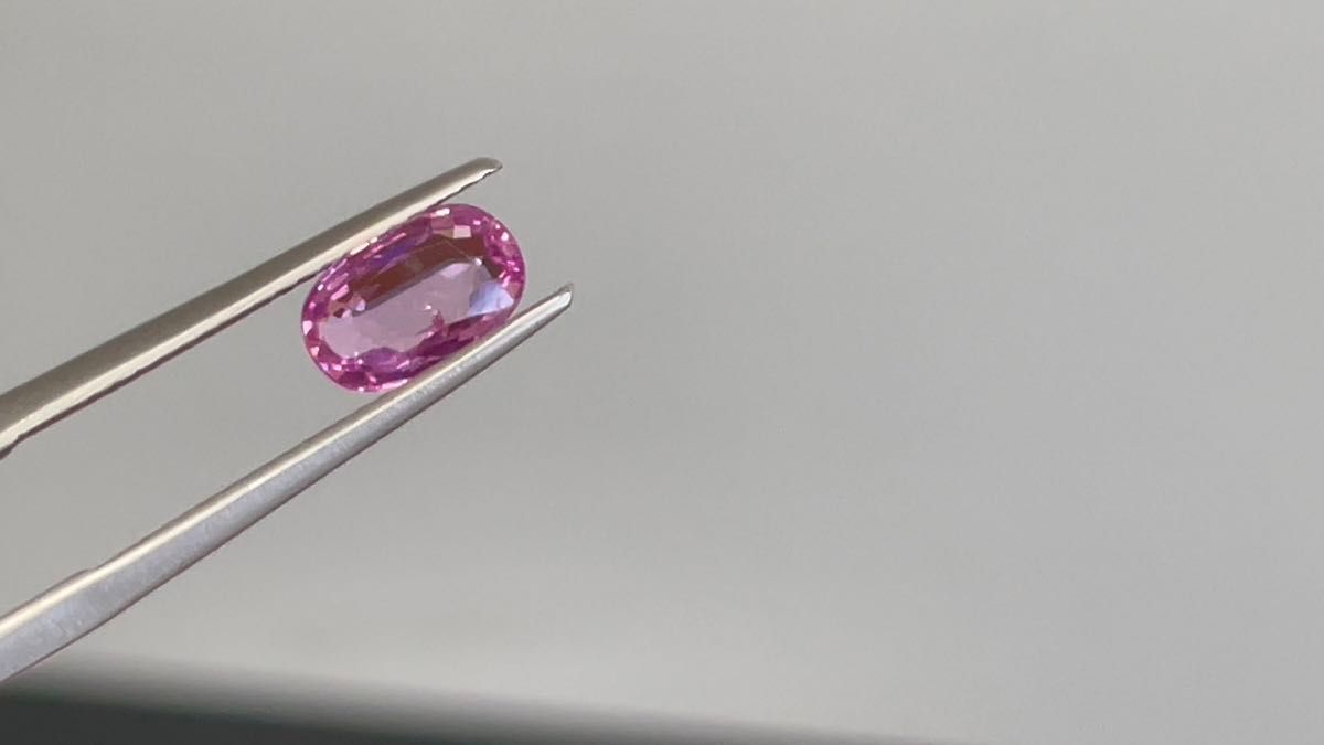 天然ピンクサファイア 1.268ct ルース 宝石 sapphire