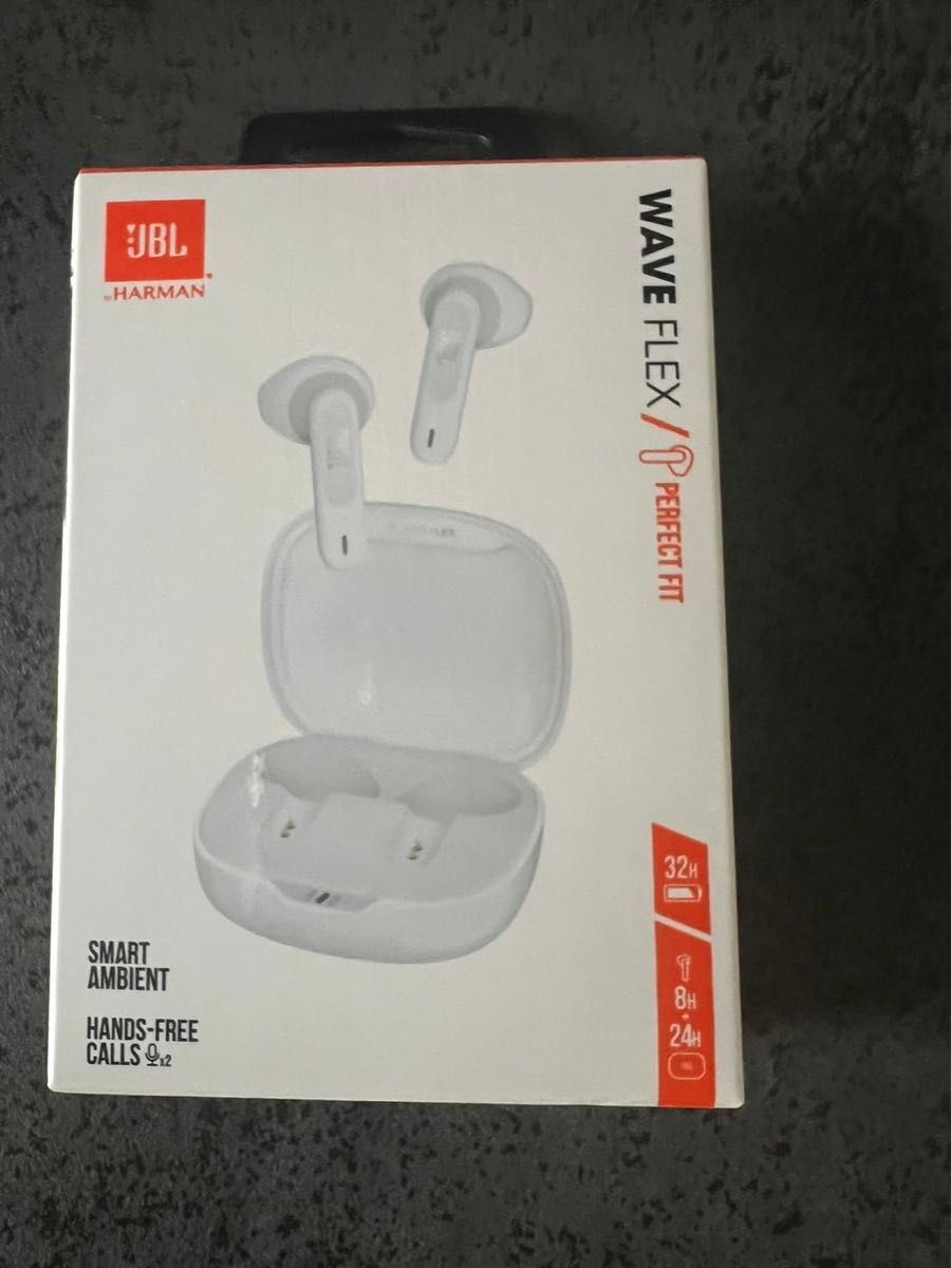 JBL WAVE FLEX Bluetooth完全ワイヤレスイヤホンアプリ対応オープンタイプIP54防水防塵JBLWFLEXWHT