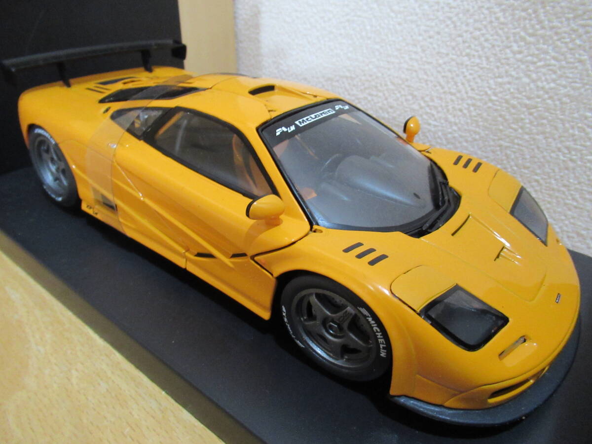 ★UT models　1/18　マクラーレン　F1　GTR　Le　Mans（オレンジ）★_画像7