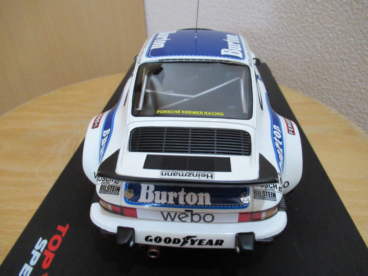 ★TOP SPEED　1/18　PORSCHE　ポルシェ　934　#58　ル・マン　24ｈ　1977　GTクラス優勝★_画像4