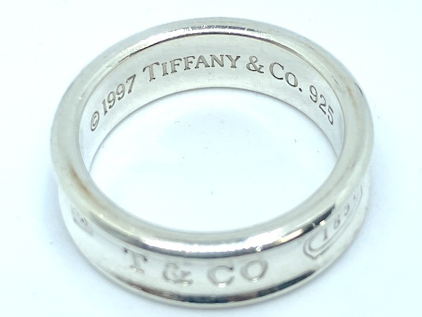 【即決】≪状態良好≫ Tiffany＆Co. ティファニー 1837 リング SV925 シルバー 21号