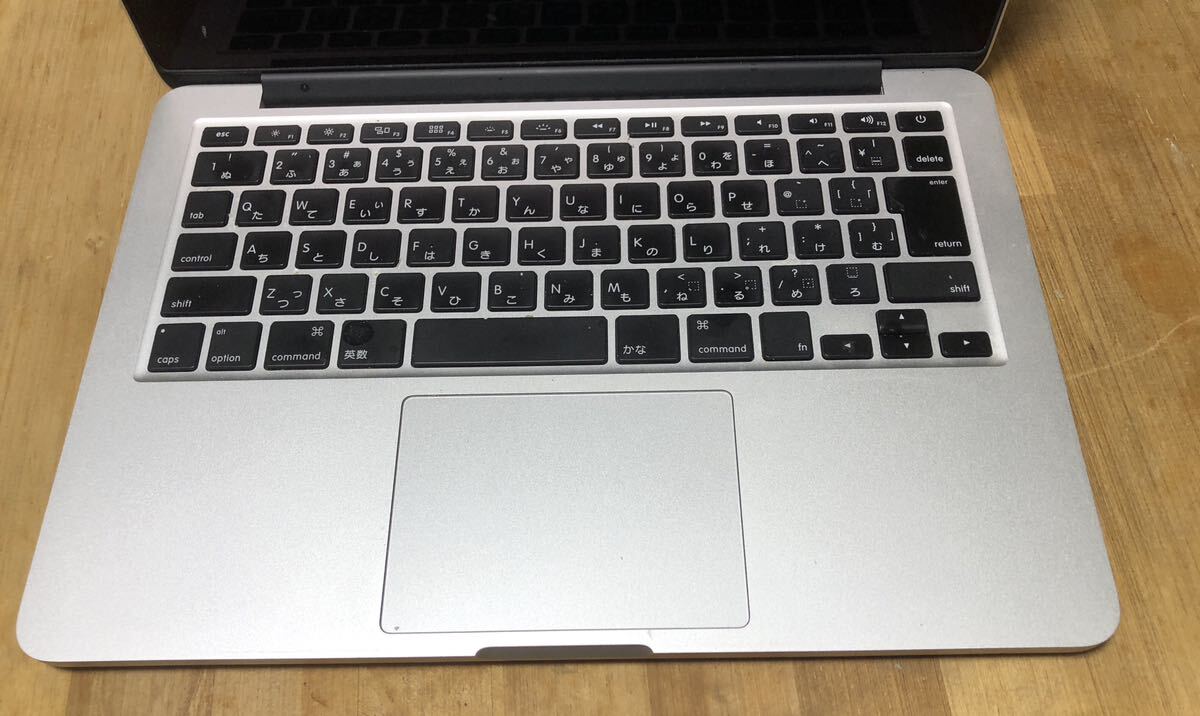 Apple Macbook pro A1502 / Core i5 2.9G / 16G / SSD500G / Retina Early 2015 13inch 液晶割れ現状渡し_画像2