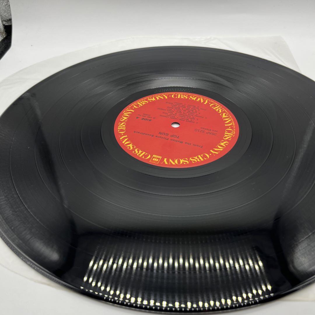 【赤帯付き】 トップガン オリジナル サウンドトラック LP レコード サントラ　トム クルーズ 映画 ハリウッド レア _画像6
