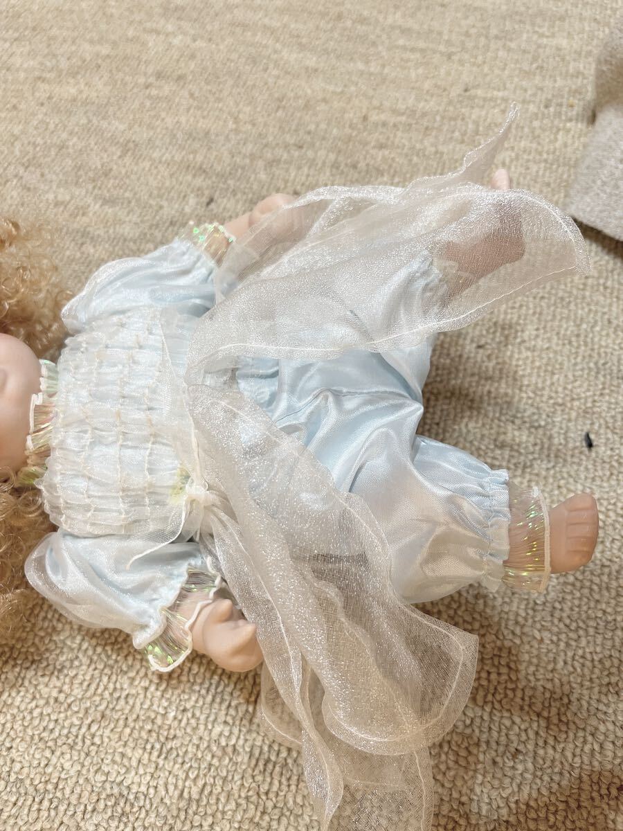  bisque doll doll West doll antique girl doll retro Doll baby . daytime . eyes .. Vintage baby to coil .