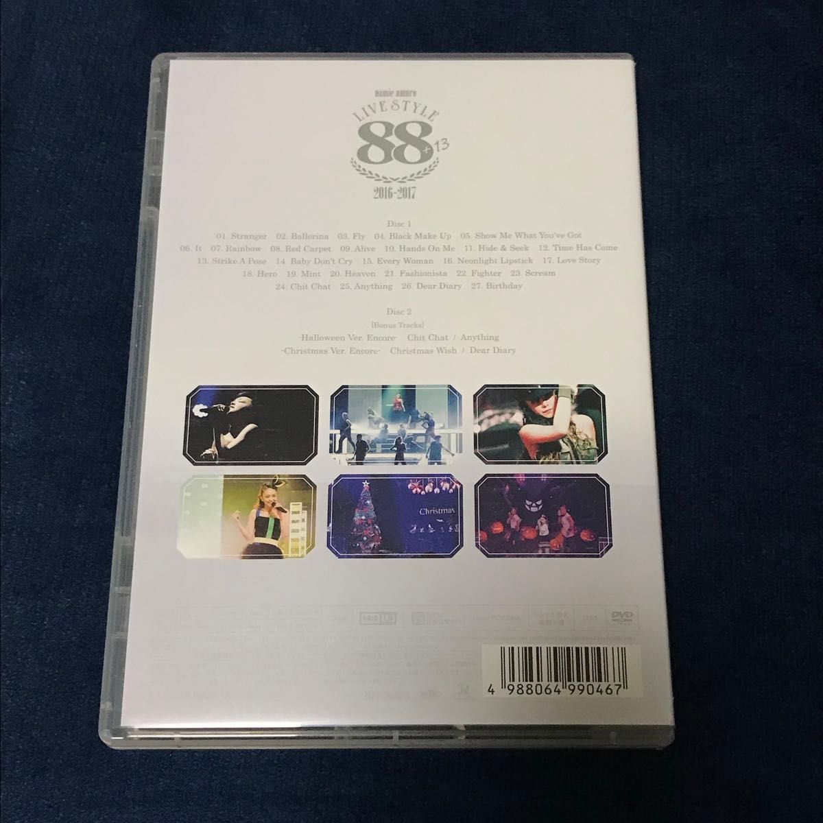 安室奈美恵 DVD2組セット(LIVE GENIC 2015-2016/LIVE STYLE 2016-2017 88+13)