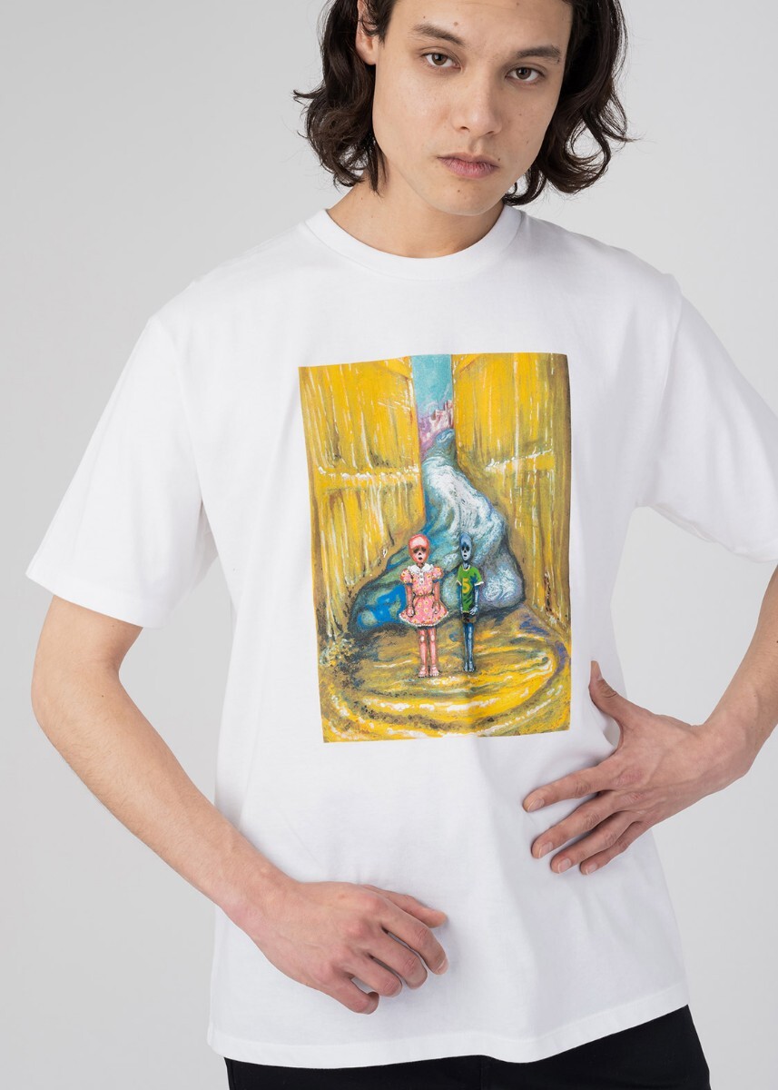 新品未使用 グラニフ 楳図かずお 慎吾 メンズ Tシャツ Lサイズ 新品未使用 グラニフ 楳図かずお 慎吾 メンズ Tシャツ Lサイズ