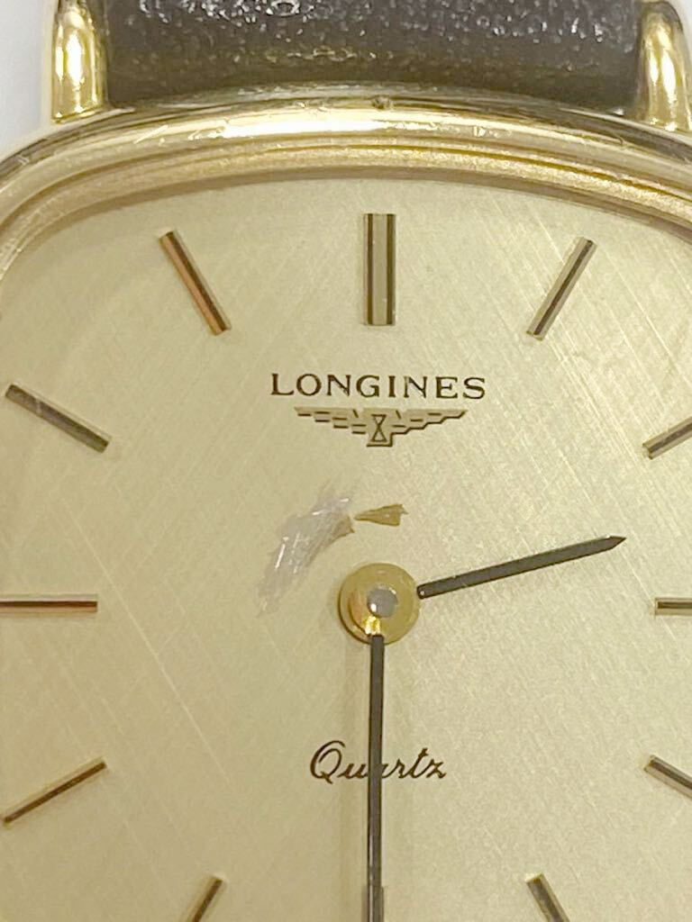 LONGINES ロンジン 腕時計 手巻き 稼働 ゴールド文字盤 150 7111 レディース　稼働品_画像3