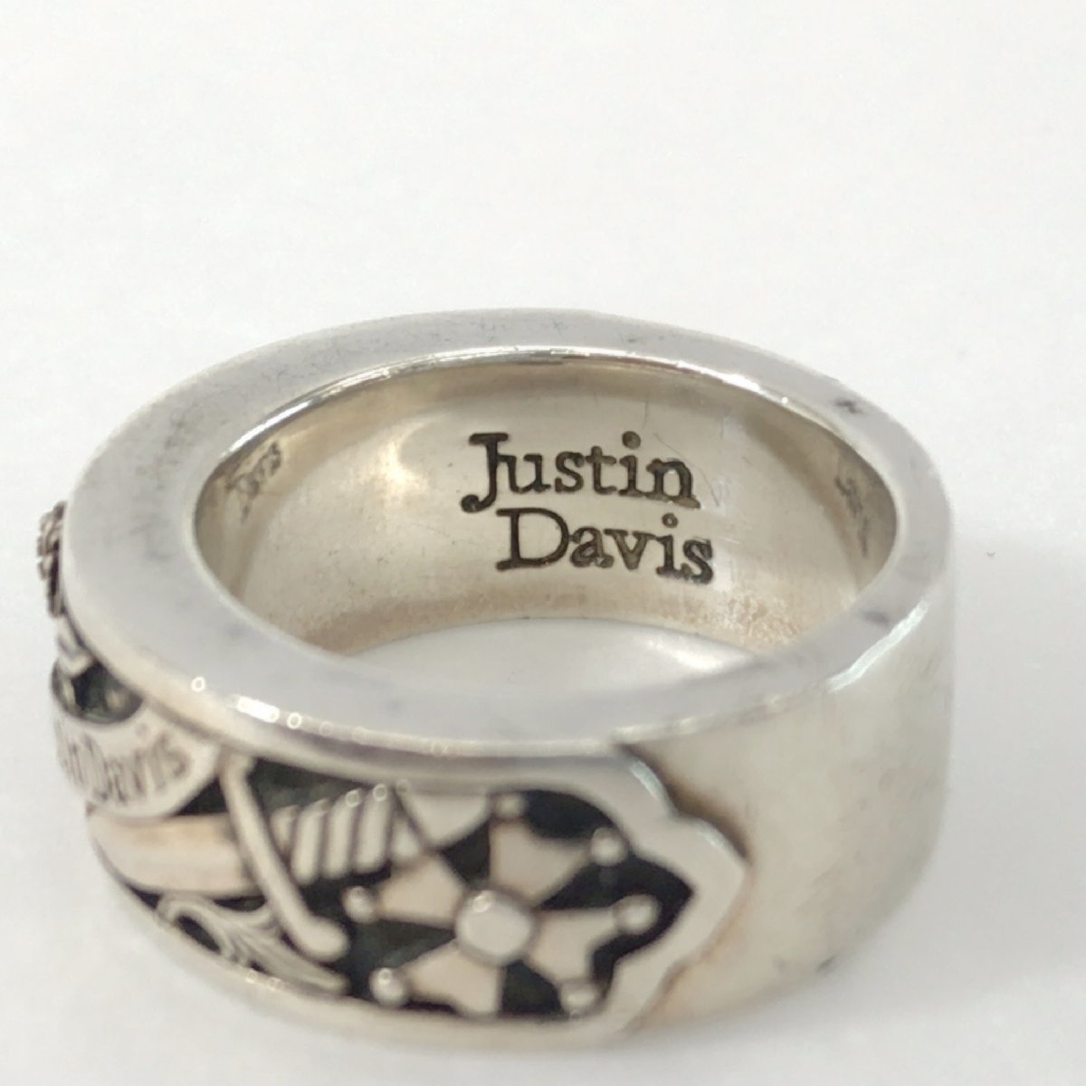 JUSTIN DAVIS ジャスティン デイビス Holy Sacrament ホーリー サクラメント SILVER リング シルバー 925 アクセサリー 指輪 約 8号_画像5