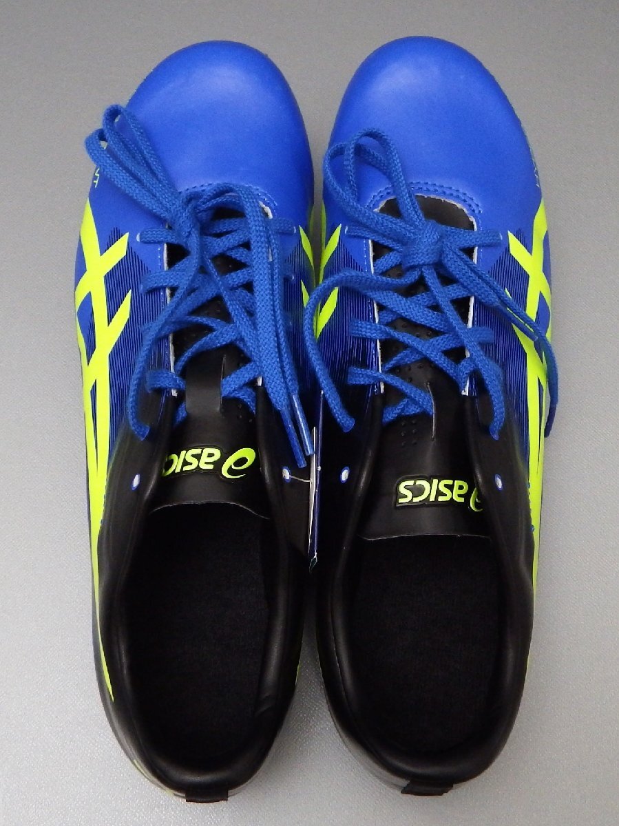 #【タグ付】asics アシックス HYPERSPRINT 7 ハイパースプリント 1093A087 400 27.5cm 訳あり ハンドル付 陸上スパイク 兼用 短距離(札)_画像3