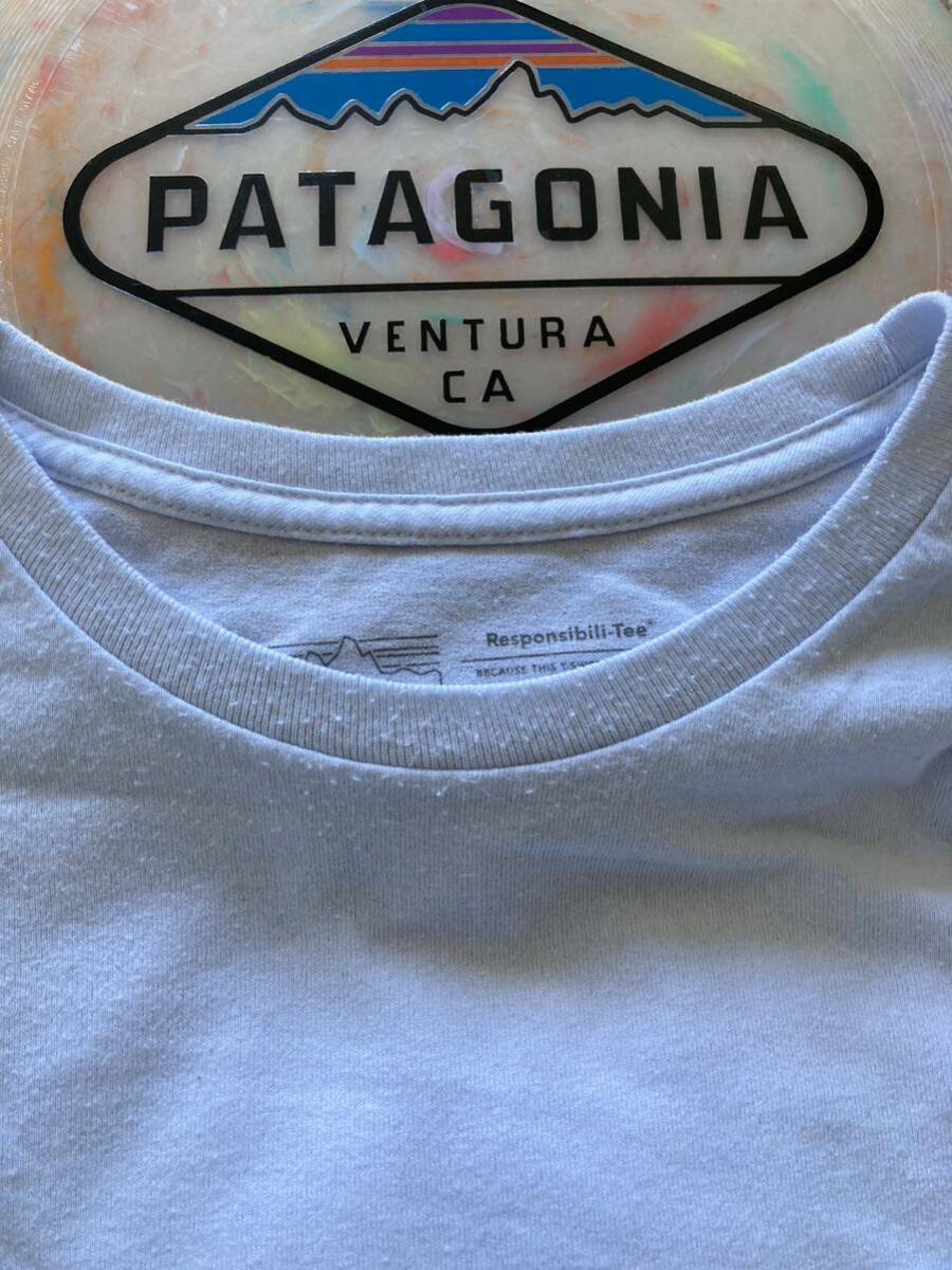 パタゴニアメンズデイリーポケット Tシャツ　　　　　　　Patagonia サイズL ホワイト白_画像5