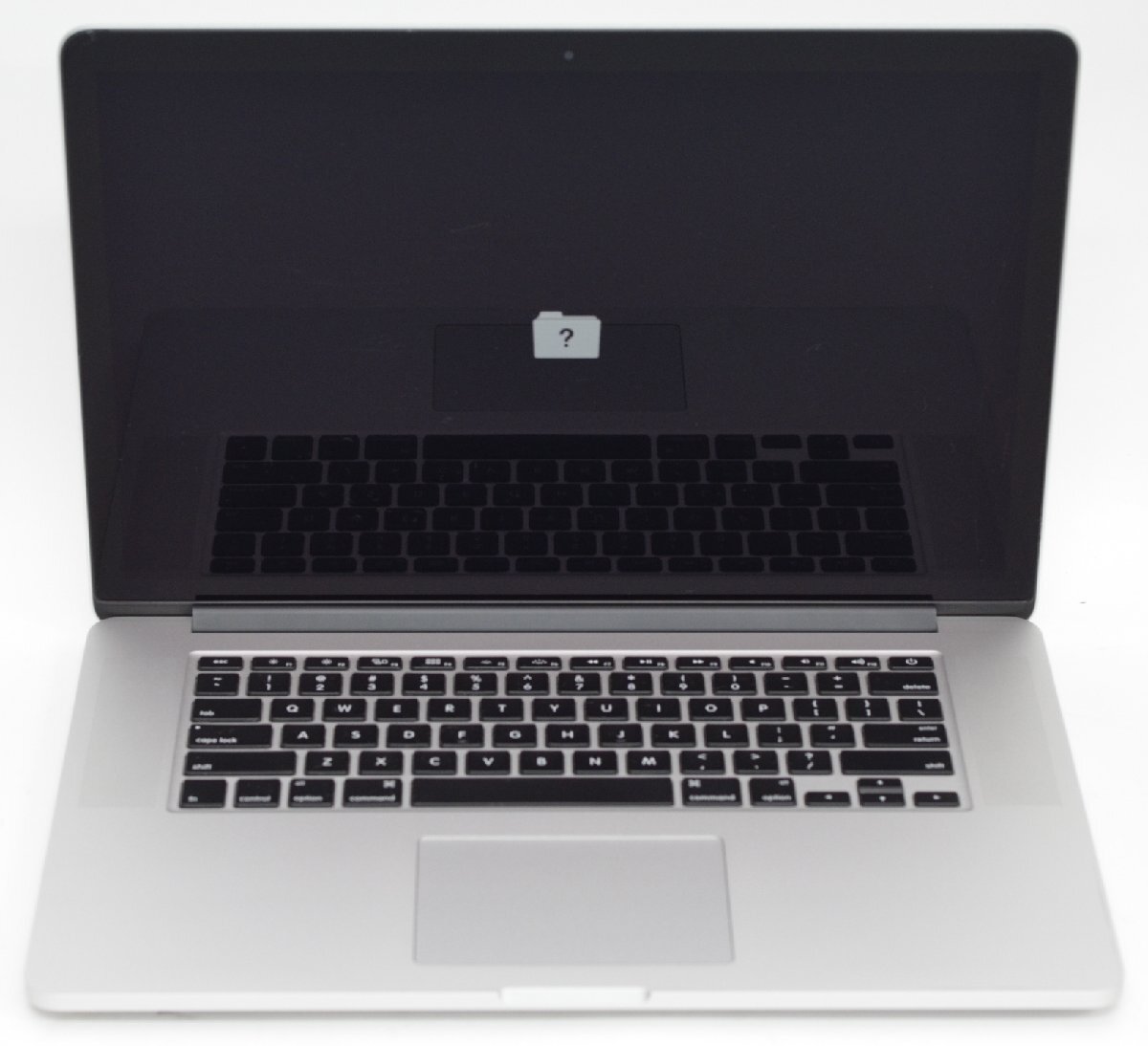ジャンク品 MacBook Pro (Retina, 15-inch, Mid 2015) MJLQ2J/A 2.2GHz Core i7 メモリ:16GB T4G4 修理前提・部品取り・研究用_画像1