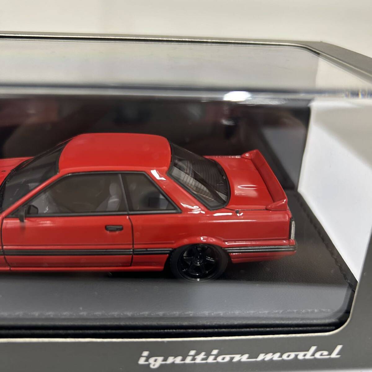 未使用 ignition model Nissan SKYLINE GTS-R (R31) Red 0135 ミニカー 日産 スカイライン 1/43スケールの画像2