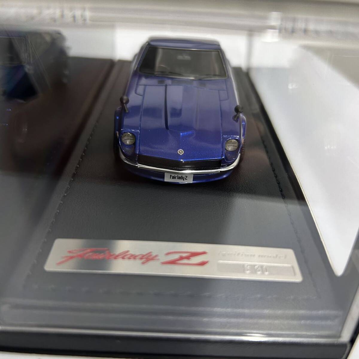 未使用　ignition model Nissan FAIRLADYZ (S30) BLUE ミニカー 0023 日産 フェアレディZ 1/43スケール_画像6