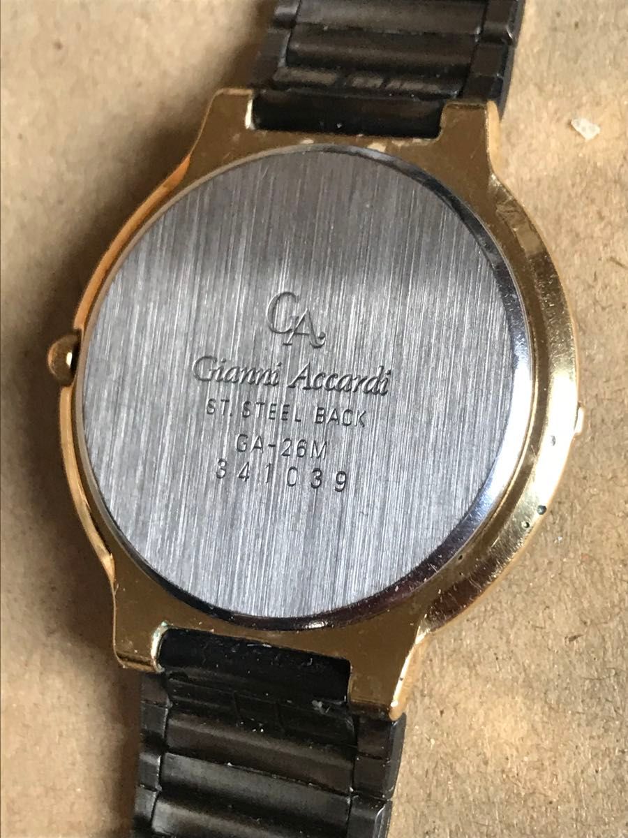 Gianni Accardi メンズ腕時計　中古稼働品