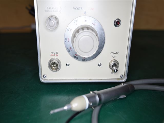 Anritsu アンリツ ML69A VOLTMETER  高周波電圧計 MA-61A付の画像3