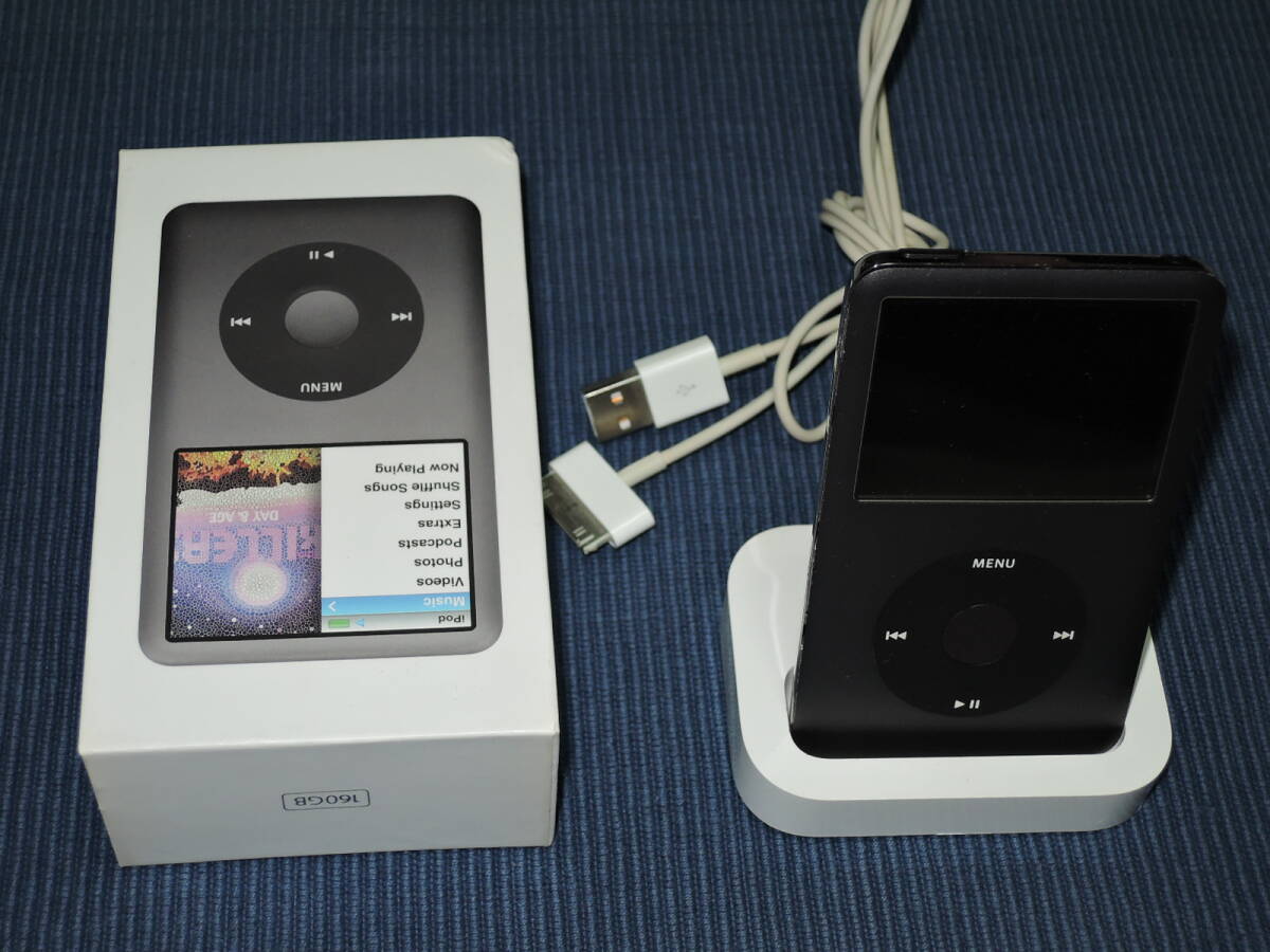 iPod Classic 160GB MC297J/A（クラシックブラック）_画像1