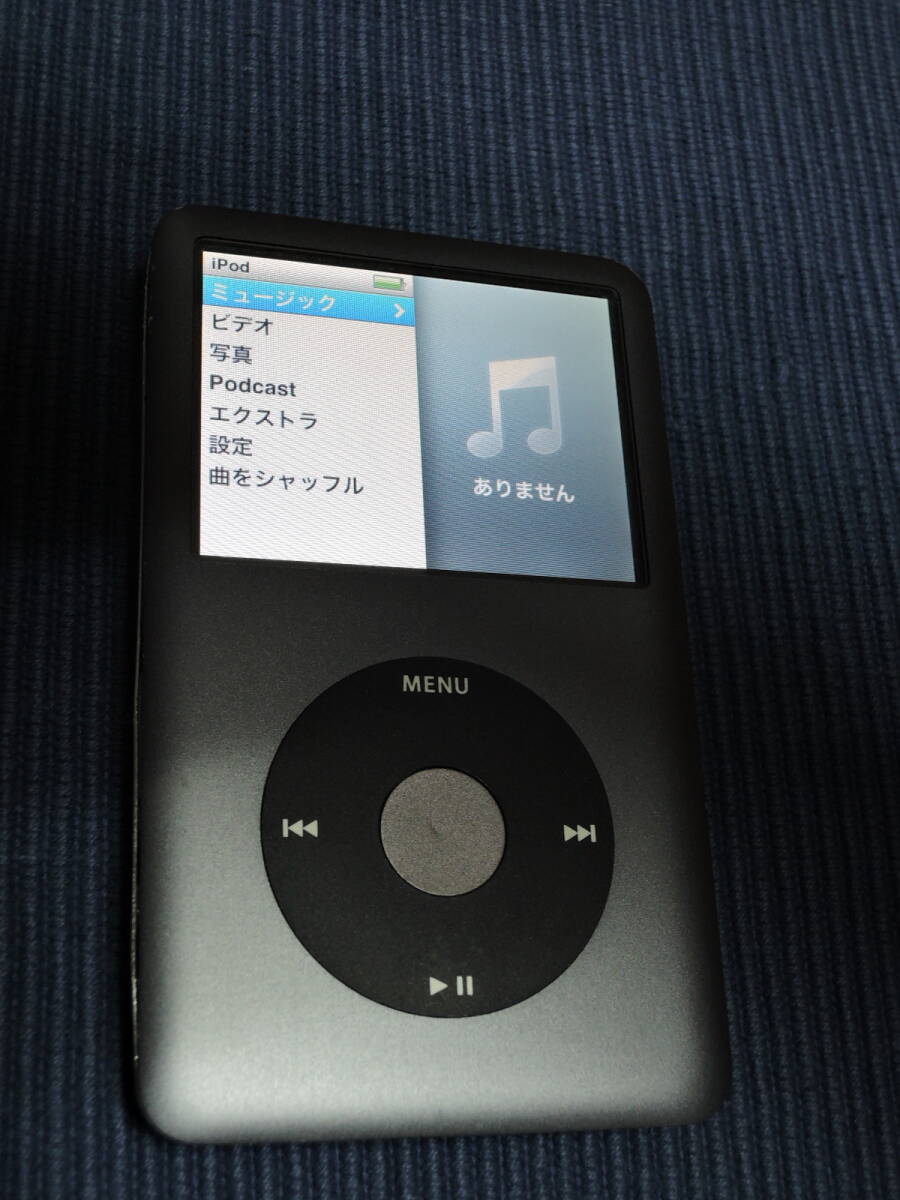iPod Classic 160GB MC297J/A（クラシックブラック）_画像2