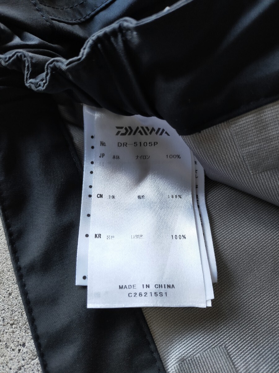 [ new goods unused ]DAIWA DR-5105P rain Max cloth rain shorts men's size-L Daiwa short pants PIER39