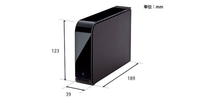 ◆美品◆BUFFALO　2TB　外付けハードディスク◆ハードウェア暗号化機能搭載(Windowsのみ)　HD-LX2.0U3D