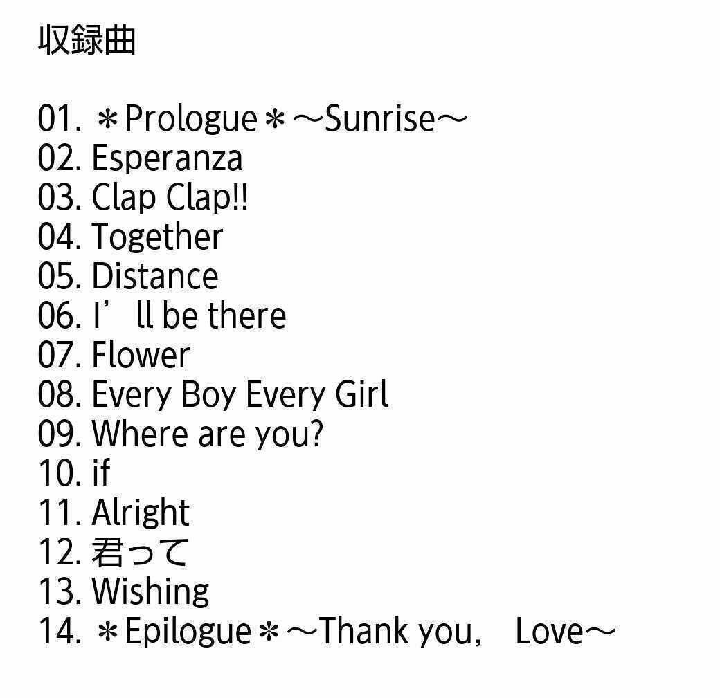 【名盤！】西野カナ Thank you love サンキューラブ CDアルバム Esperanza if 君って Distance Alright 他14曲入り best ベスト_画像1