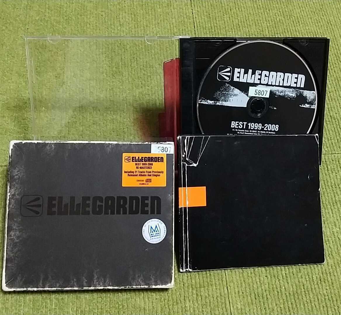 【名盤！】ELLEGARDEN エルレガーデン BEST 1999-2008 ベストCDアルバム 風の日 ジターバグ スターフィッシュ 高架線 虹 Missing _画像3