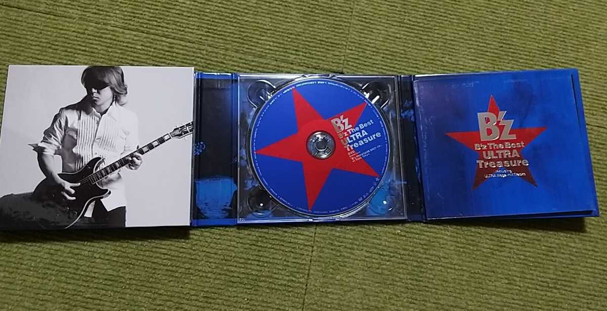 【名盤！】B'z The Best ULTRA Treasure ベストCDアルバム 3枚組 ライブDVD付き blowin time 月光 恋心 love is dead 他 稲葉浩志_画像4