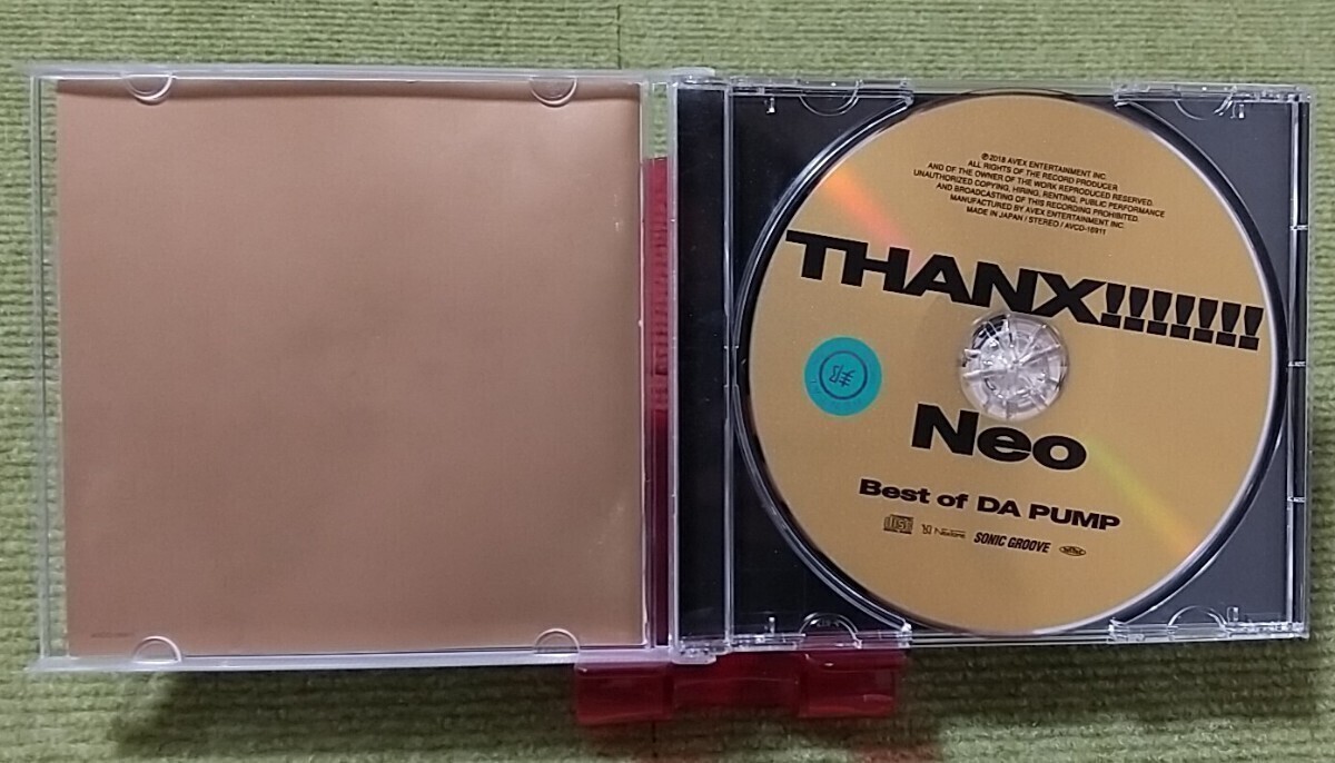 【名盤！】DA PUMP THANX!!!!!!! Best of DA PUMP ベストCDアルバム ごきげんだぜっ！ if U.S.A USA ISSA ダパンプ _画像2